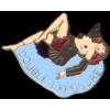 DOUBLE EXPOSURE NOSE ART PIN DX